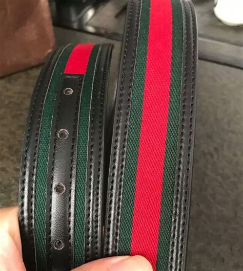 gucci belt green red stripe|Gucci belt with snake buckle.